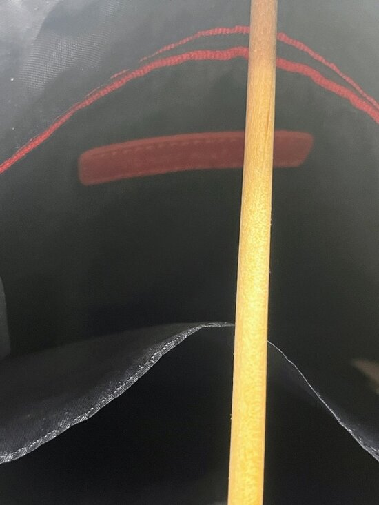 TOMMY HILFIGER CANVAS COMPUTER BREIF CASE CROSSBODY/SHOULDER GOLD TONE HARDWARE - Picture 6 of 9